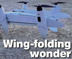 PteroDynamics XP-4 - Wing-Folding Wonder - Unmanned Systems Technology