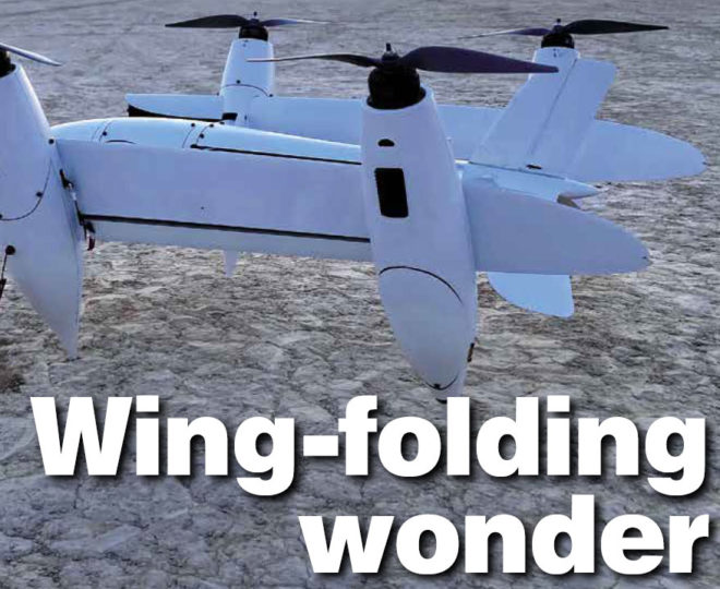 PteroDynamics XP-4 - Wing-Folding Wonder - Unmanned Systems Technology