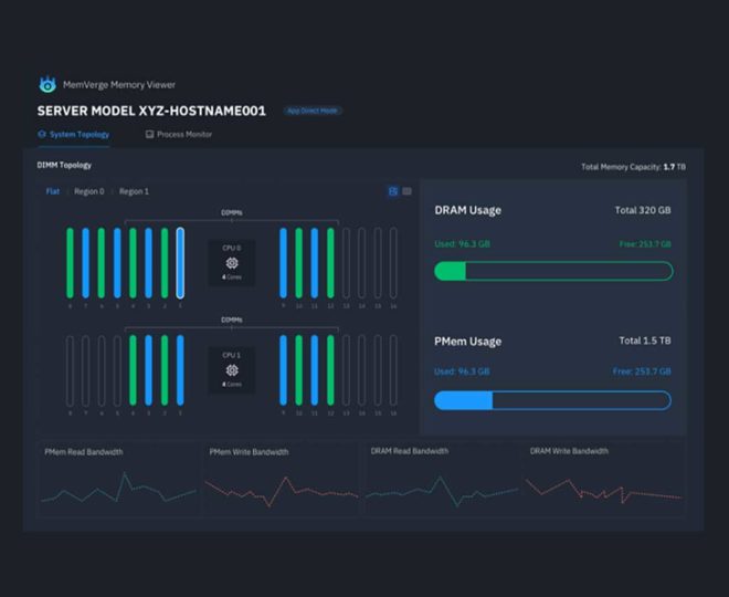 MemVerge MemoryViewer Delivers Insight into Memory and Application Utilization